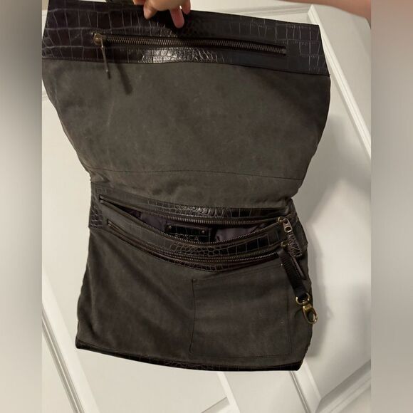 Bosca Attache Brief Case Correspondent Bag - Picture 2 of 12